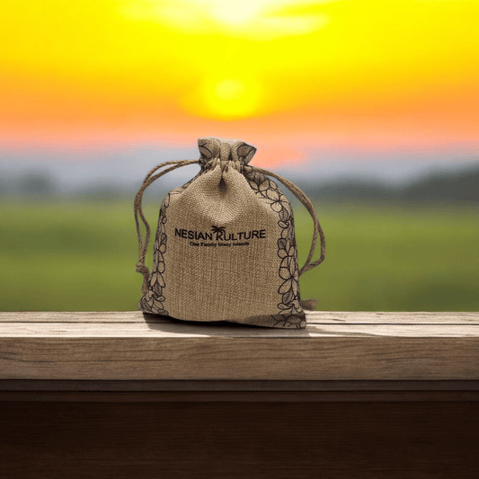 NK Burlap Pouch Bag – Vault Upgrade - Nesian Kulture