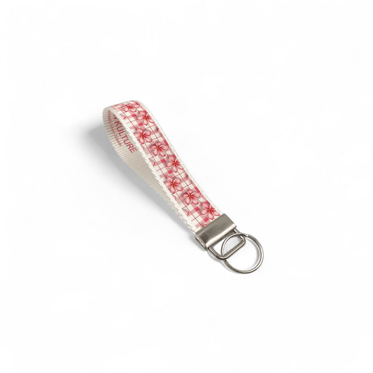 Pink Plumeria Wristlet - Nesian Kulture