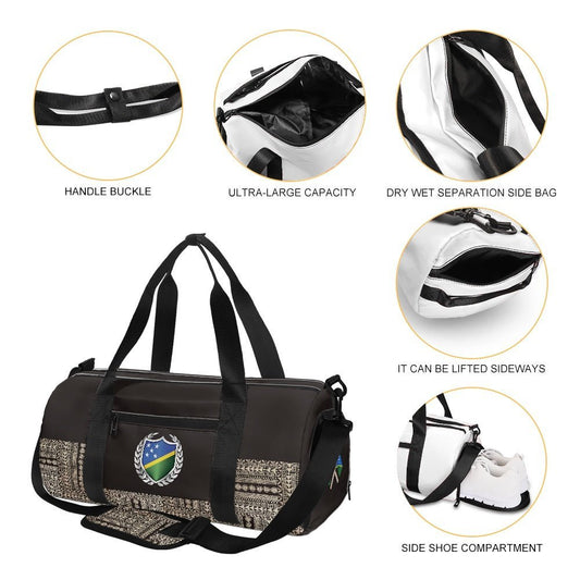 Solomon Island Performance Gym Bag - Nesian Kulture