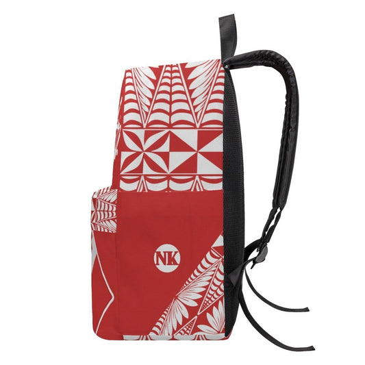 Tongan Crown Backpack - Red - Nesian Kulture