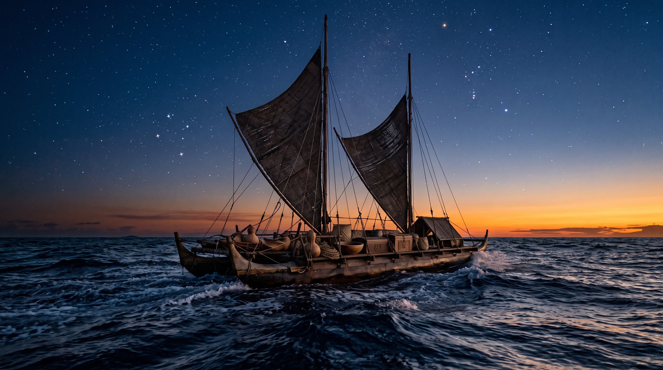 How Our Ancestors Crossed the Largest Ocean on Earth With No Instruments