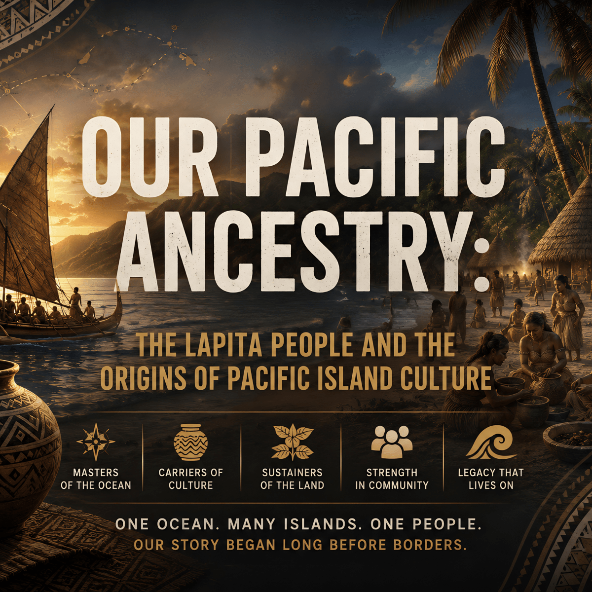 The Lapita People and the Ancient Story Connecting the Pacific - Nesian Kulture