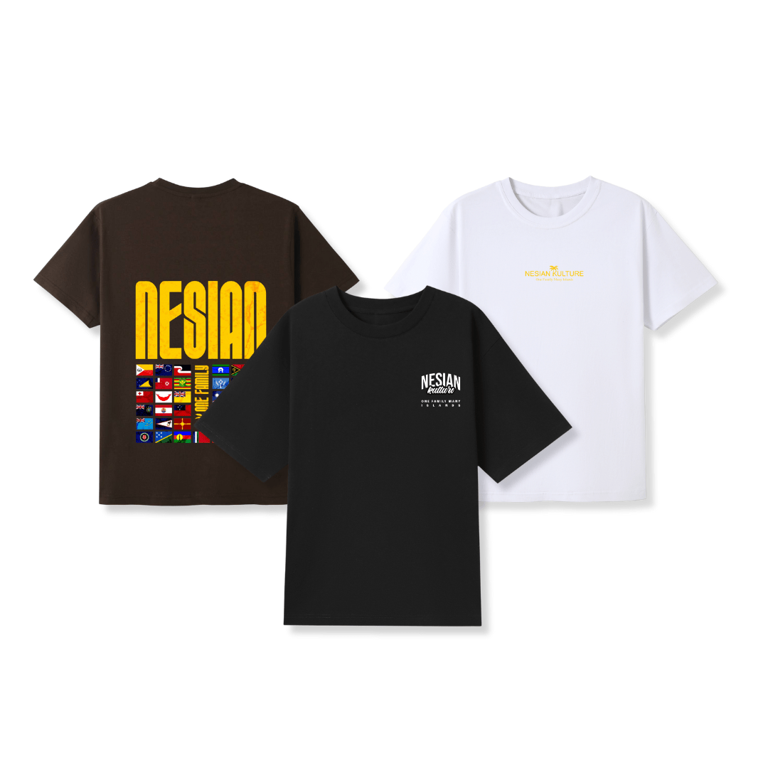 Men's T-shirts Oversized Collection - Nesian Kulture