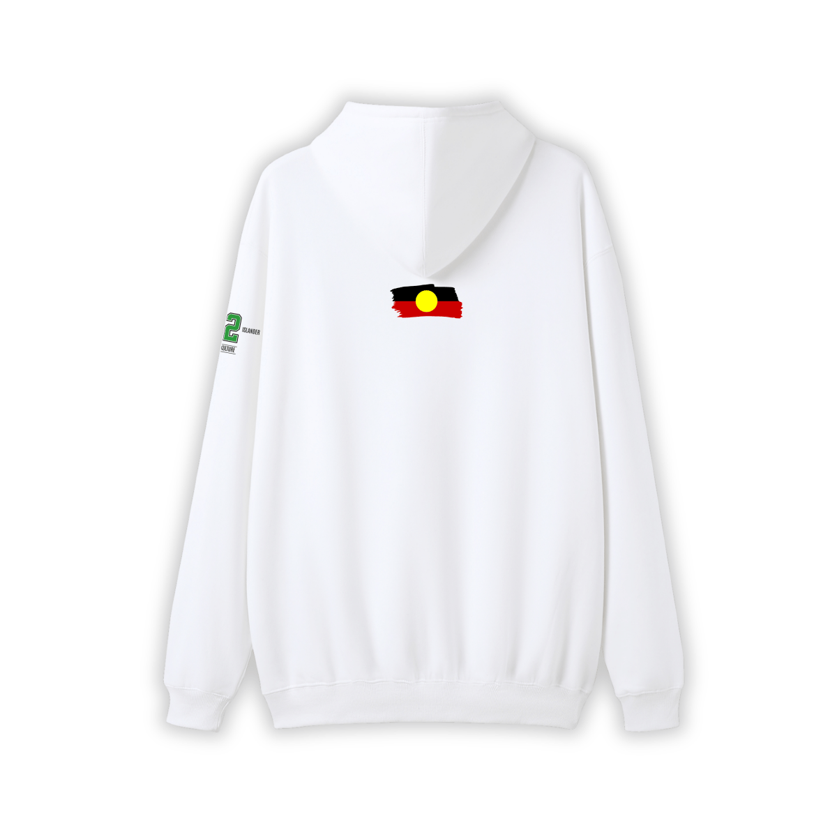 Aboriginal Black N White Hoodie – Limited Drop (Respect to First Nations) - Nesian Kulture