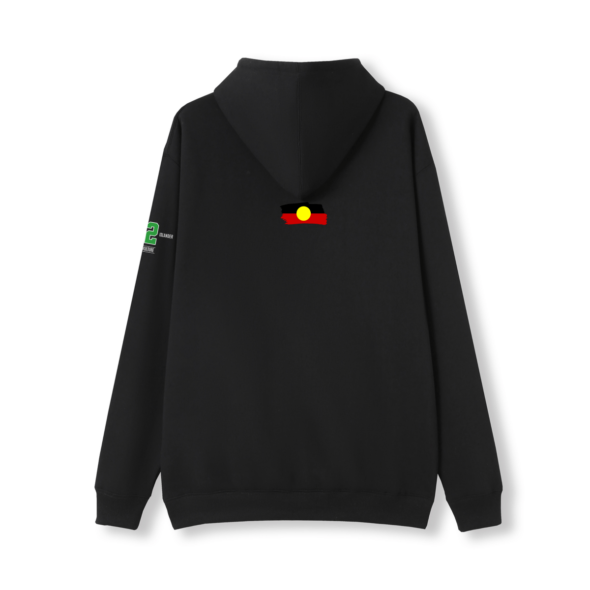 Aboriginal Black N White Hoodie – Limited Drop (Respect to First Nations) - Nesian Kulture