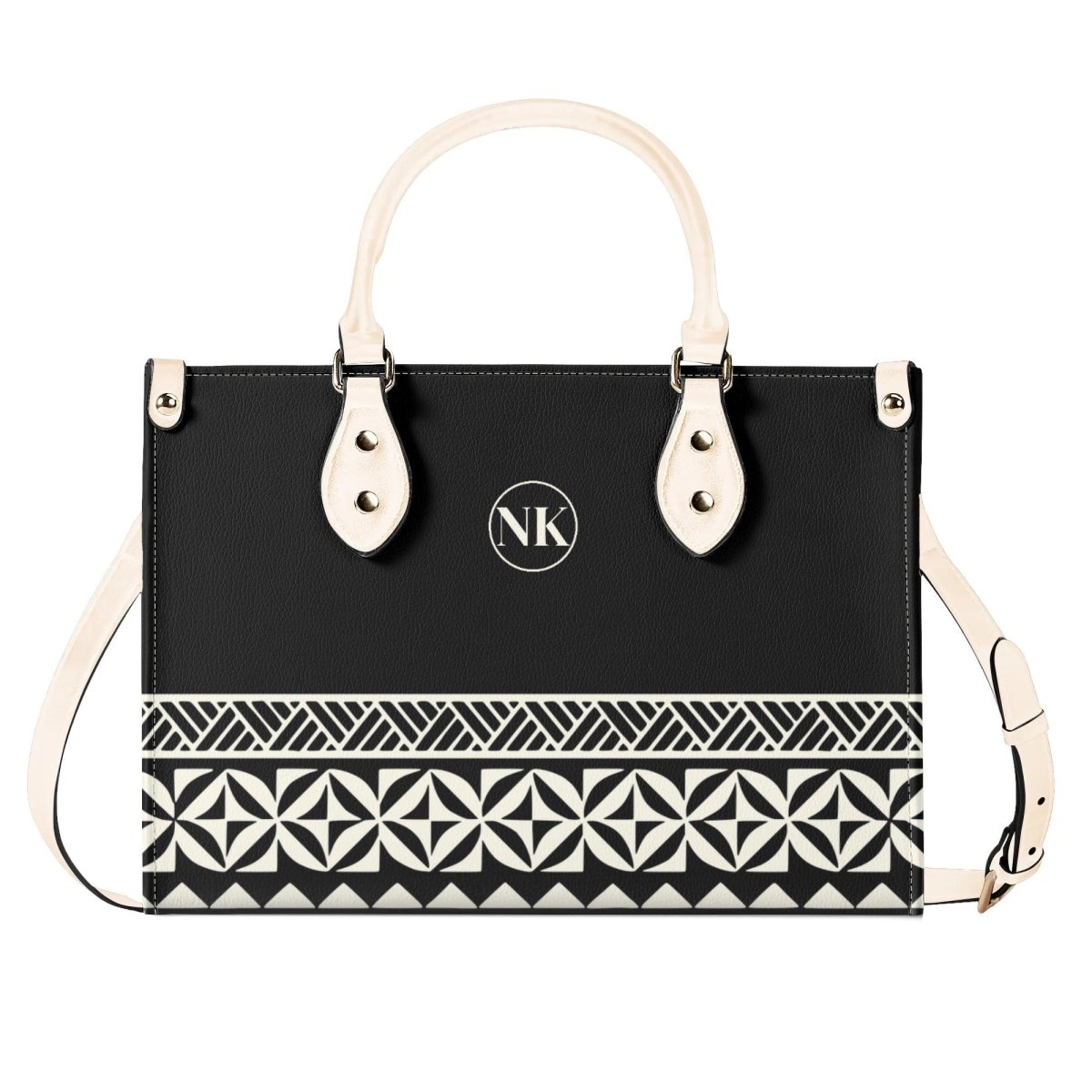 Ahoafi Luxury Women PU Leather Handbag - Nesian Kulture