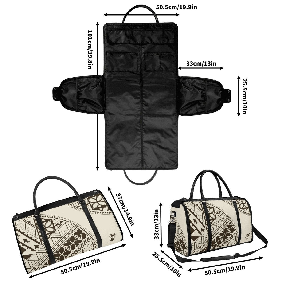 ALOFA Foldable Travel Bag - Nesian Kulture