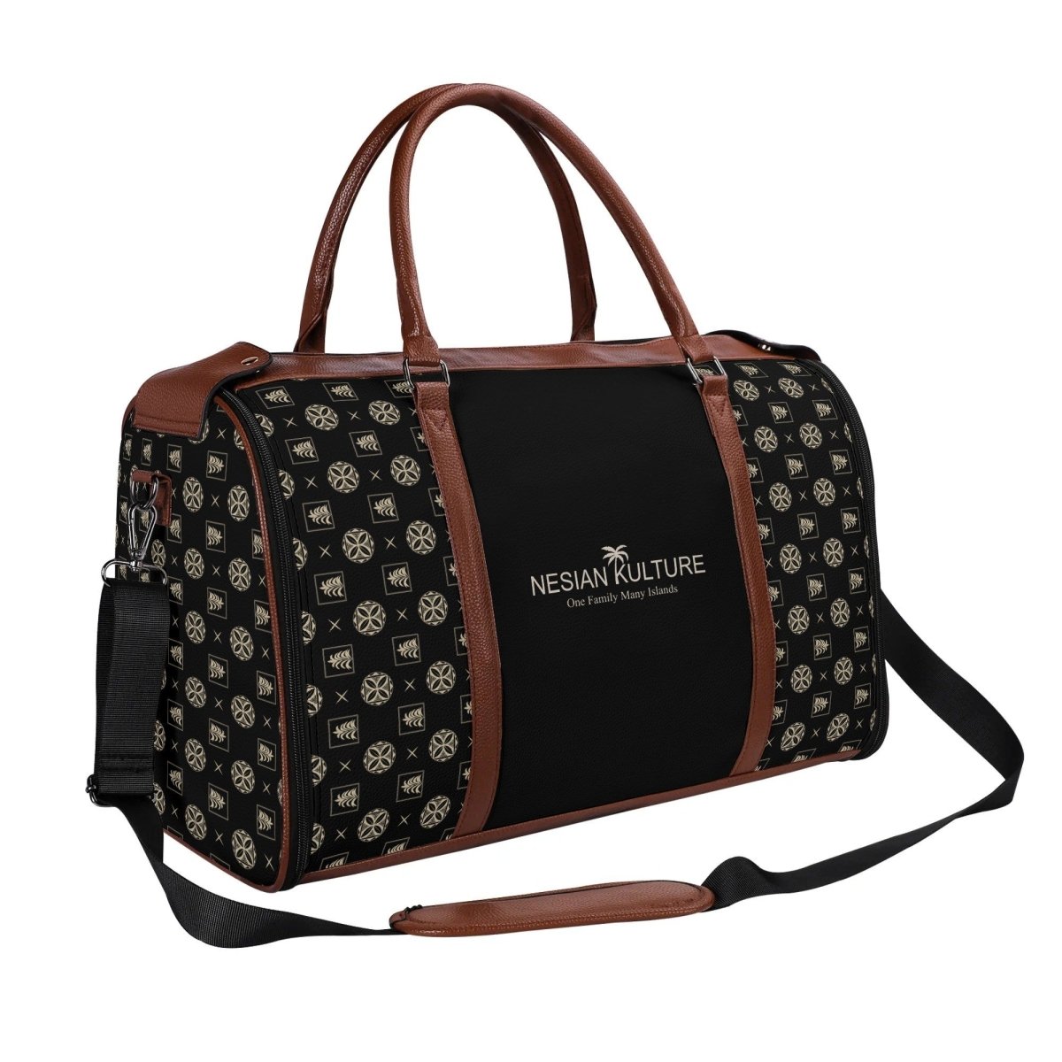 ATALINA Foldable Travel Bag — Premium Cultural Edition - Nesian Kulture