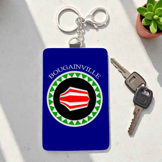 Cardholder Keychain – Melanesian Flag Edition - Nesian Kulture