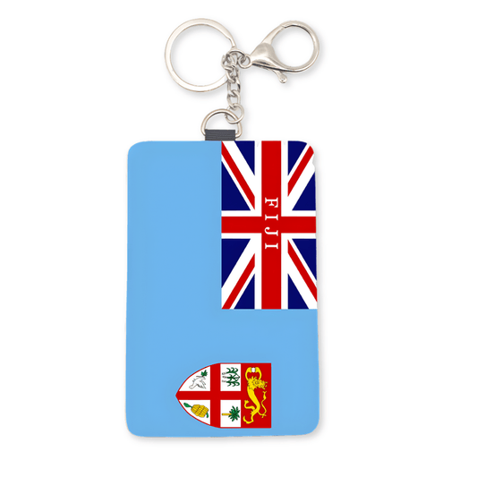 Cardholder Keychain – Melanesian Flag Edition - Nesian Kulture