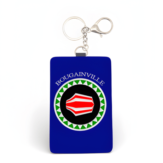 Cardholder Keychain – Melanesian Flag Edition - Nesian Kulture