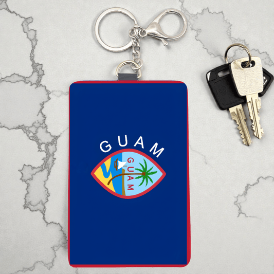 Cardholder Keychain – Micronesian Flag Edition - Nesian Kulture