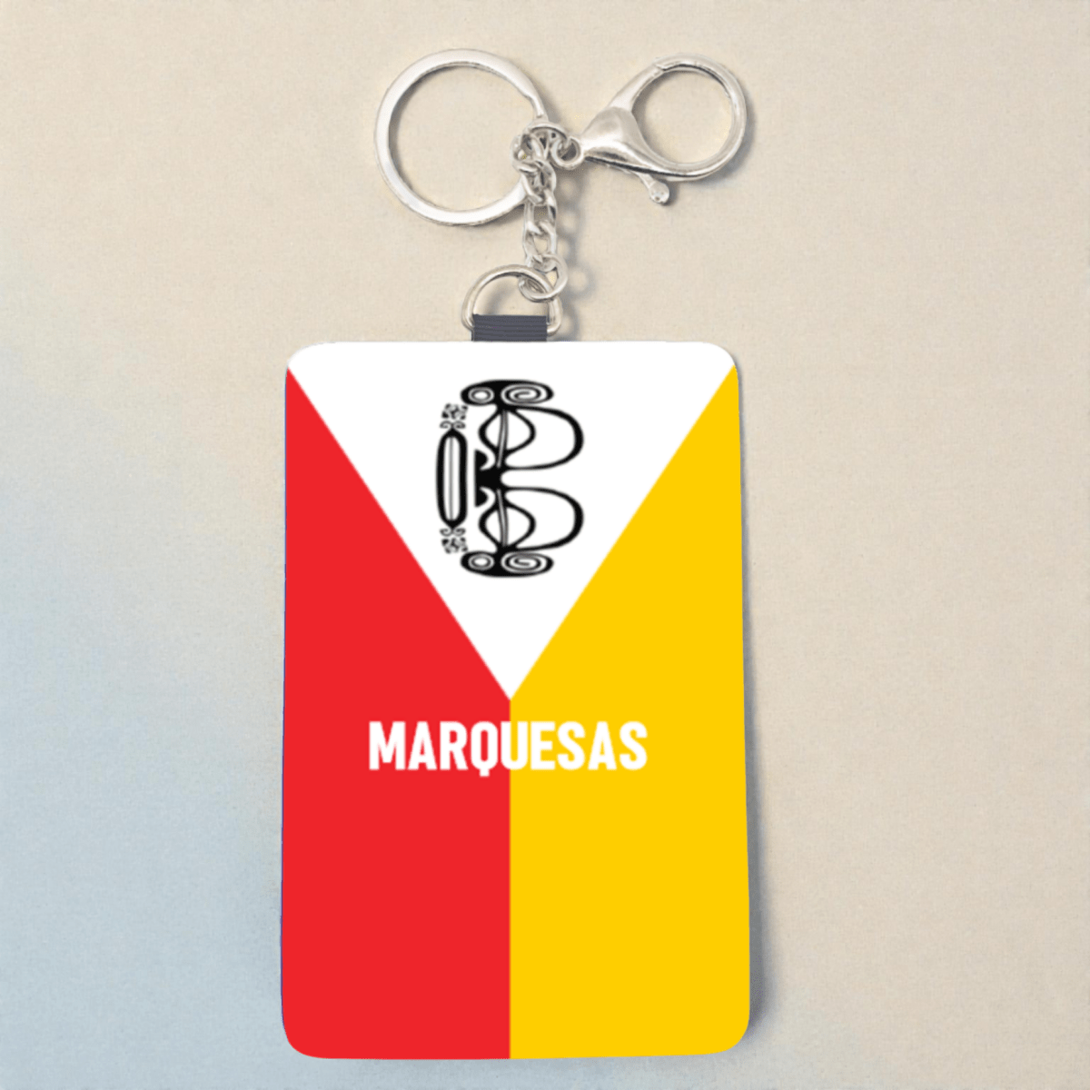 Cardholder Keychain – Polynesian Flag Edition - Nesian Kulture