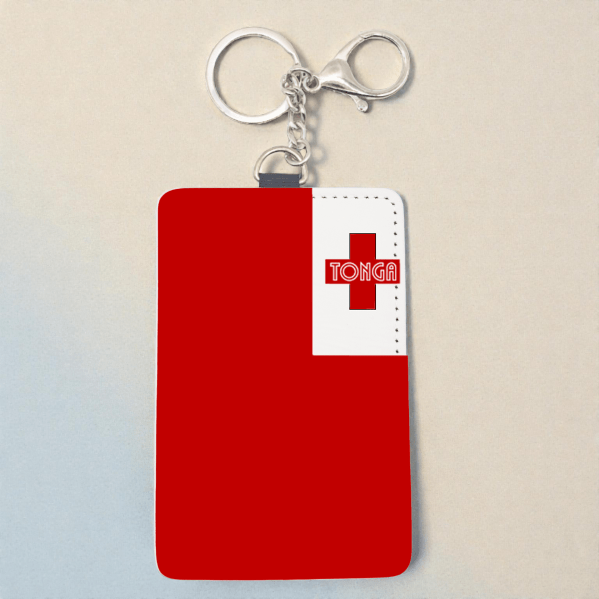 Cardholder Keychain – Polynesian Flag Edition - Nesian Kulture