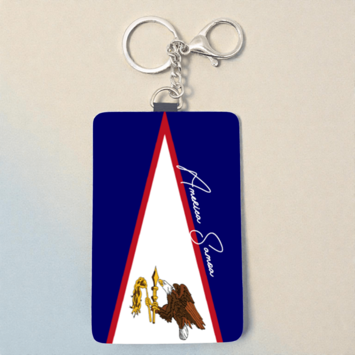 Cardholder Keychain – Polynesian Flag Edition - Nesian Kulture