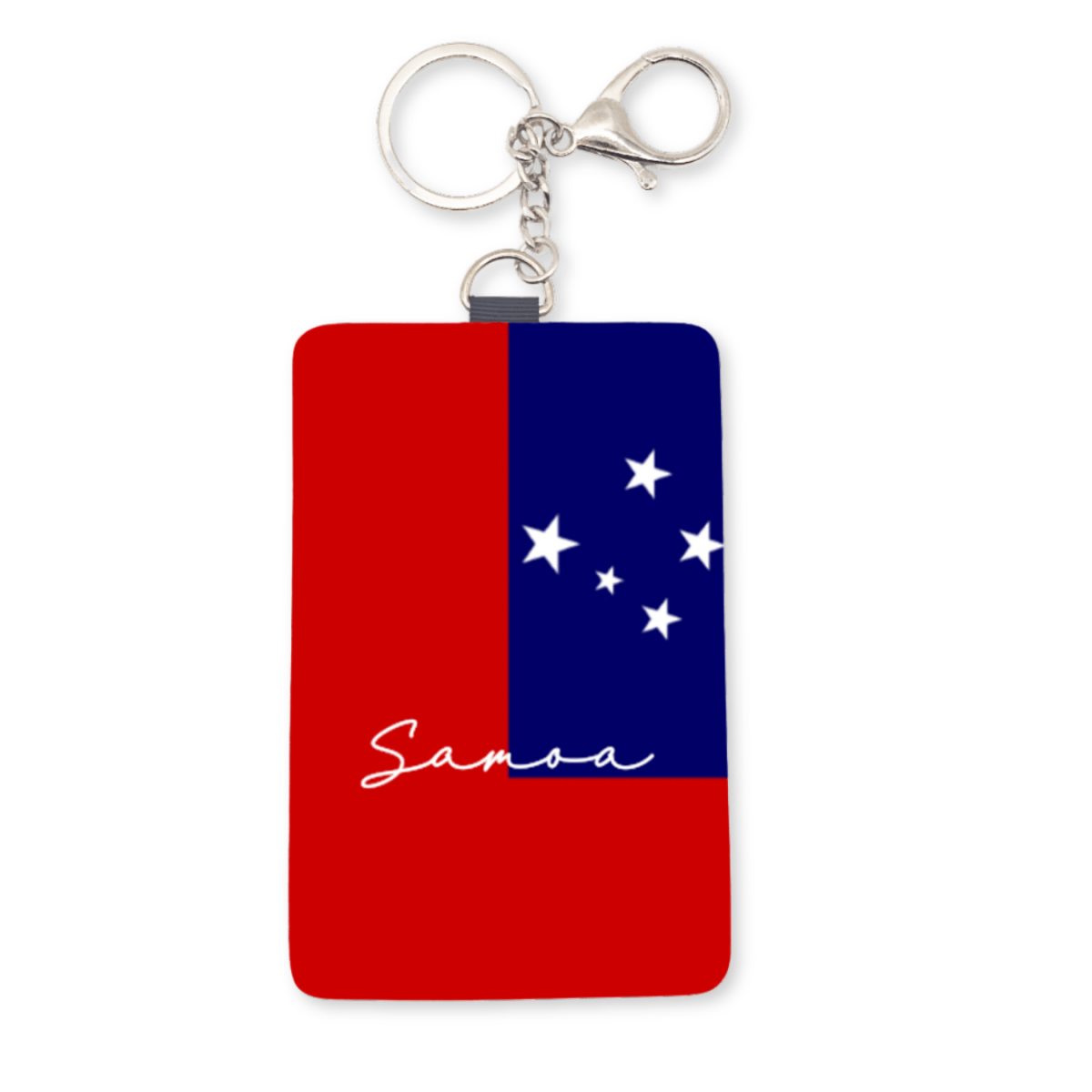 Cardholder Keychain – Polynesian Flag Edition - Nesian Kulture