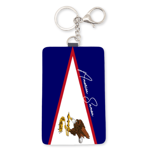 Cardholder Keychain – Polynesian Flag Edition - Nesian Kulture