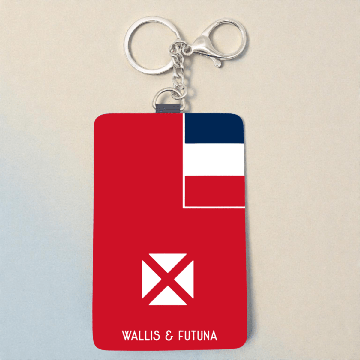 Cardholder Keychain – Polynesian Flag Edition - Nesian Kulture