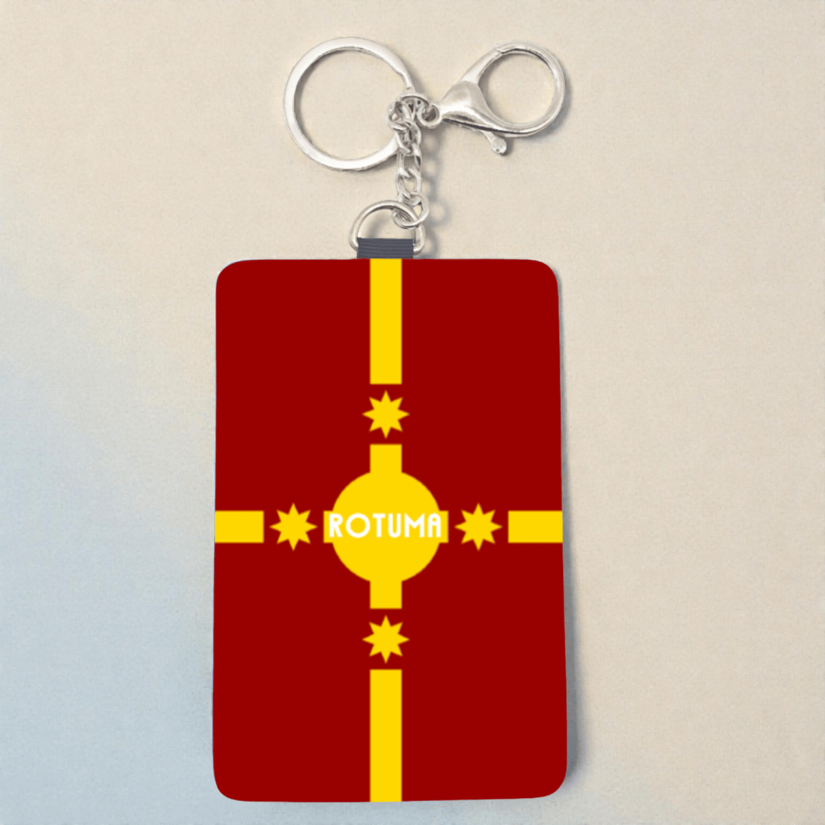 Cardholder Keychain – Polynesian Flag Edition - Nesian Kulture