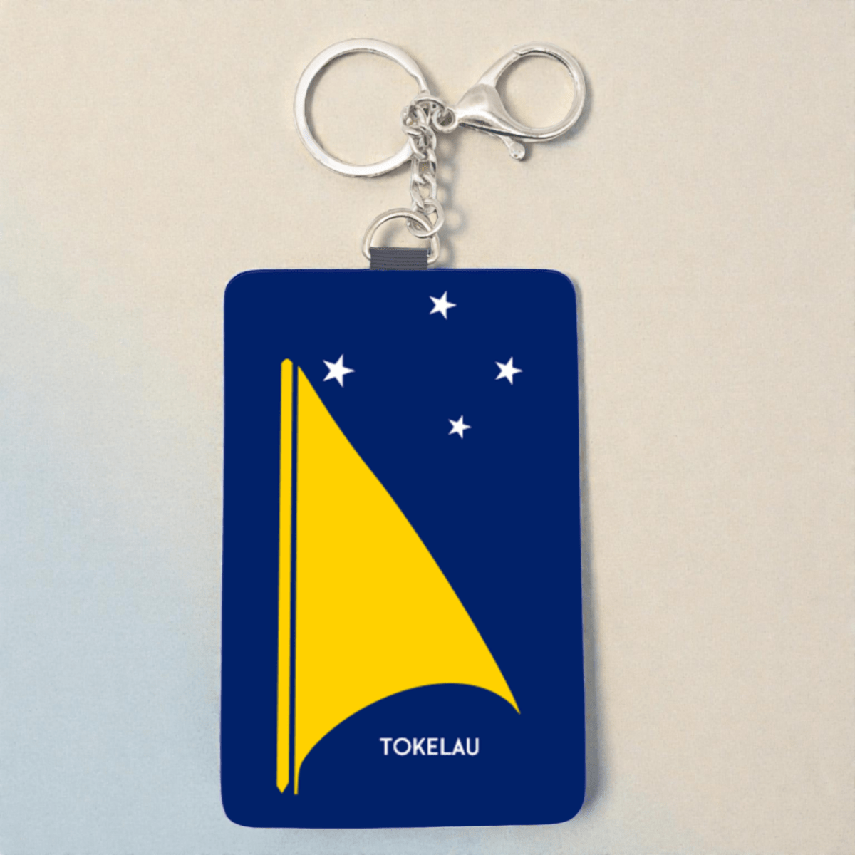 Cardholder Keychain – Polynesian Flag Edition - Nesian Kulture
