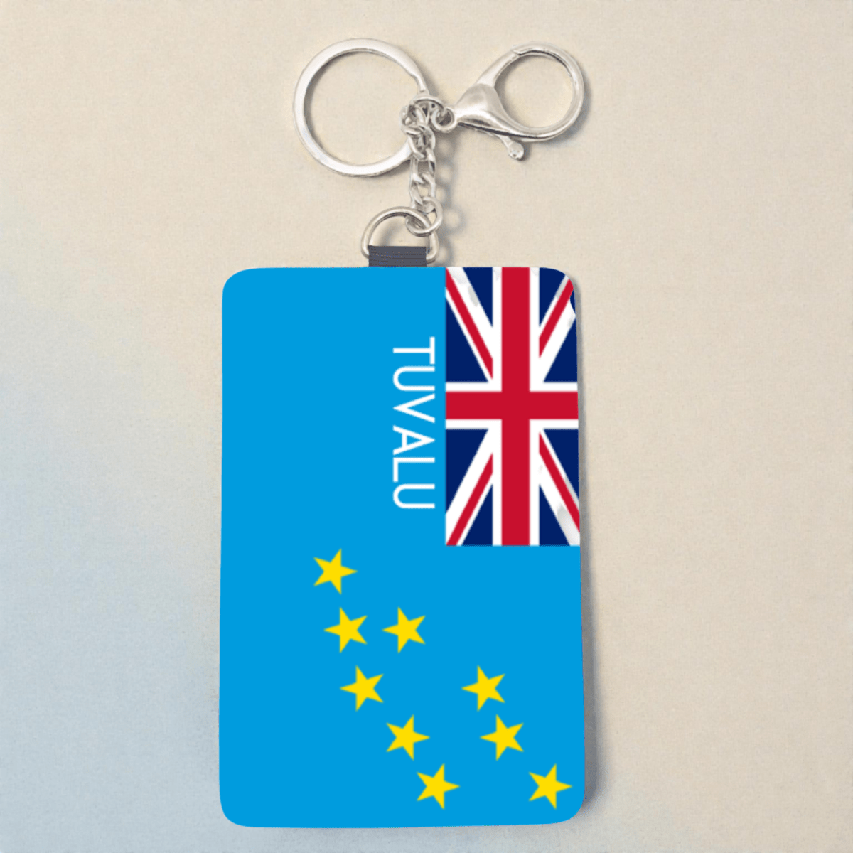 Cardholder Keychain – Polynesian Flag Edition - Nesian Kulture