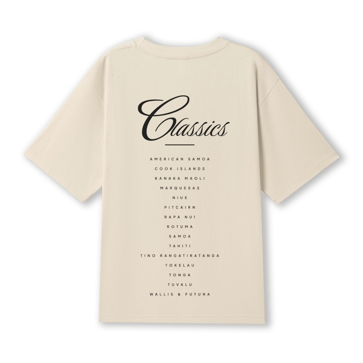 Classics Cultural Oversized Tee – Nesian Kulture - Nesian Kulture