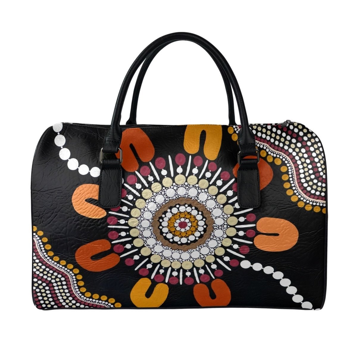 Connection To Ngurambang Travel Bag - Leigh - anne Johnson - Nesian Kulture