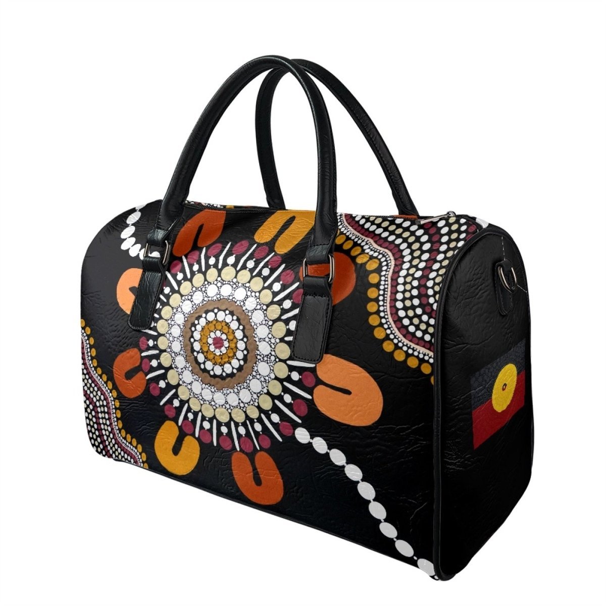 Connection To Ngurambang Travel Bag - Leigh - anne Johnson - Nesian Kulture