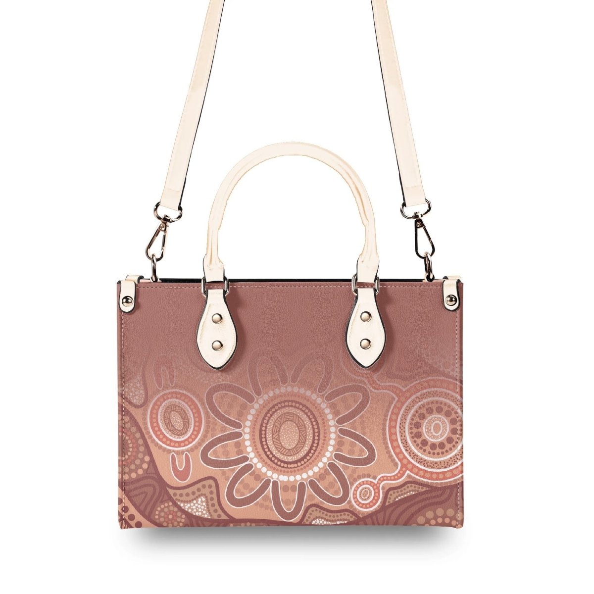 Connection to Sacred Land Luxury Handbag — Cultural Edition - Nesian Kulture