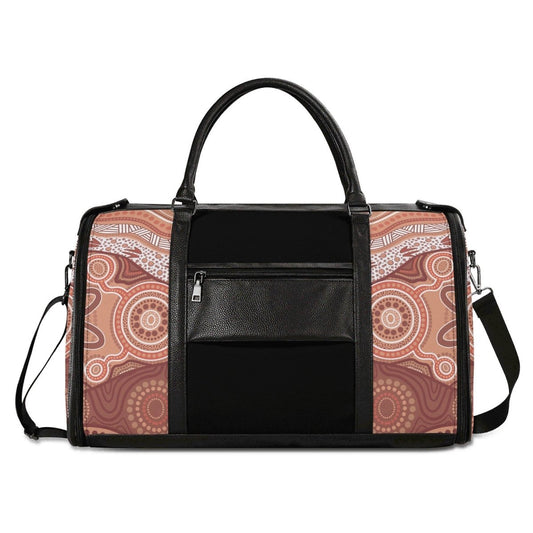 Connection to Sacred Lands Foldable Travel Bag - Nesian Kulture