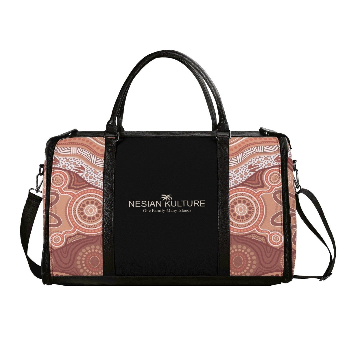 Connection to Sacred Lands Foldable Travel Bag - Nesian Kulture