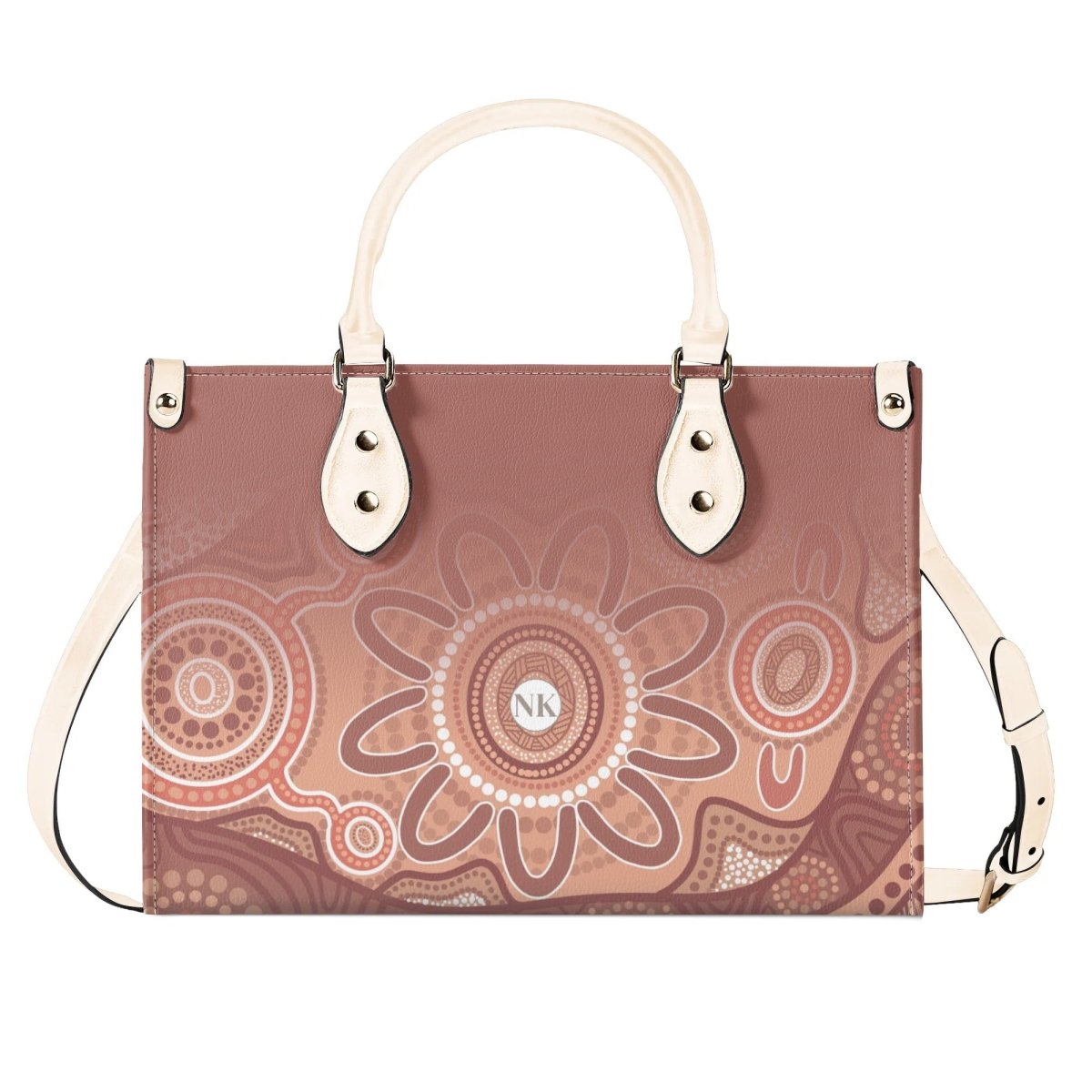 Connection to Sacred Lands Luxury Women PU Leather Handbag - Nesian Kulture