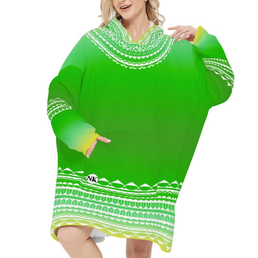 Cook Islands Snug Blanket Hoodie - Nesian Kulture