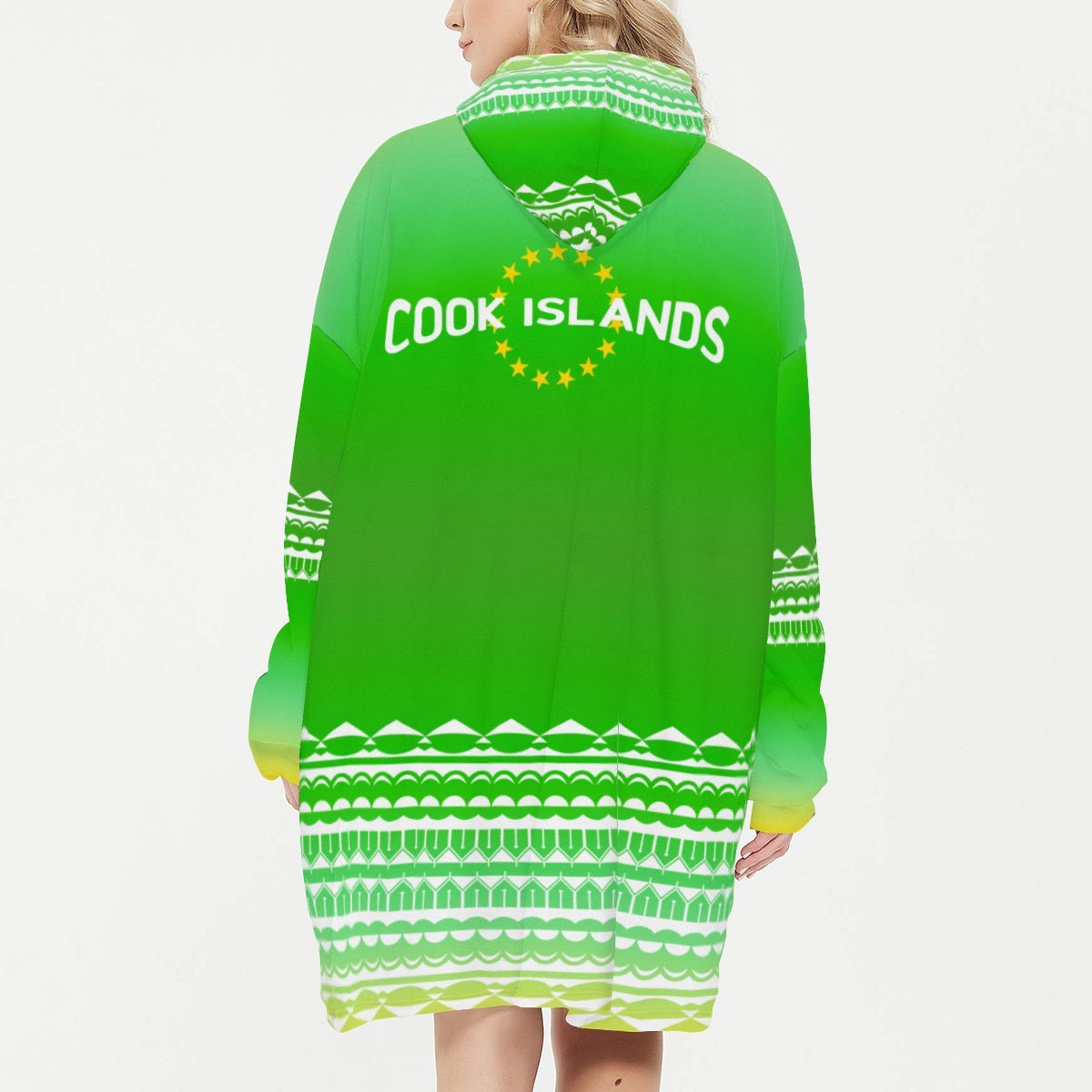 Cook Islands Snug Blanket Hoodie - Nesian Kulture