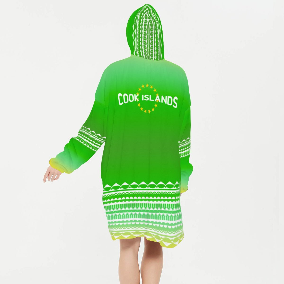 Cook Islands Snug Blanket Hoodie - Nesian Kulture