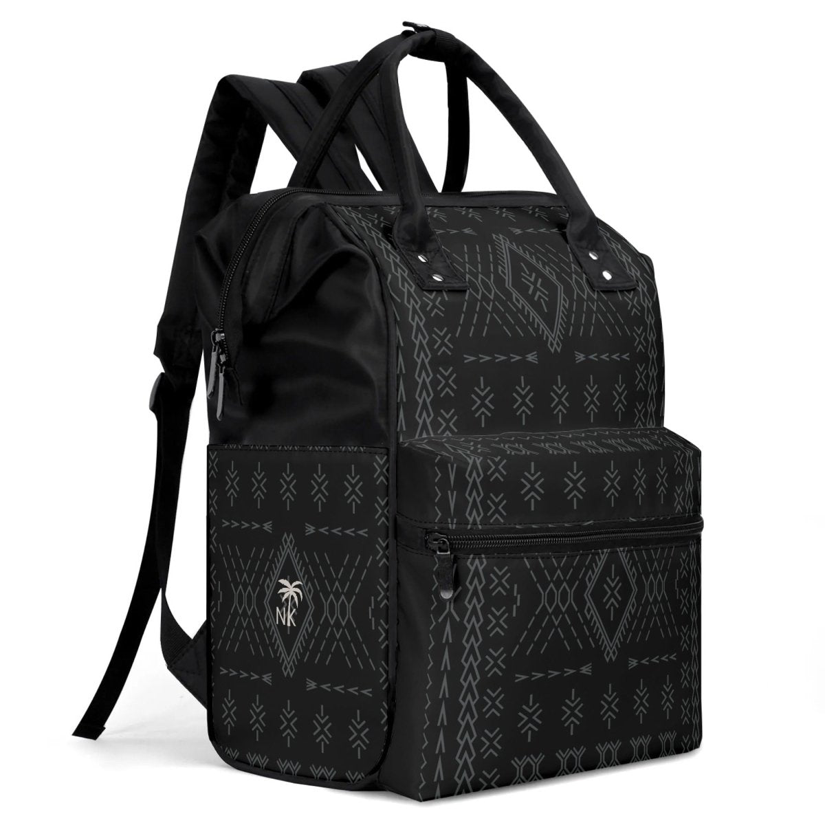 Finau Baby Bag – Charcoal - Nesian Kulture