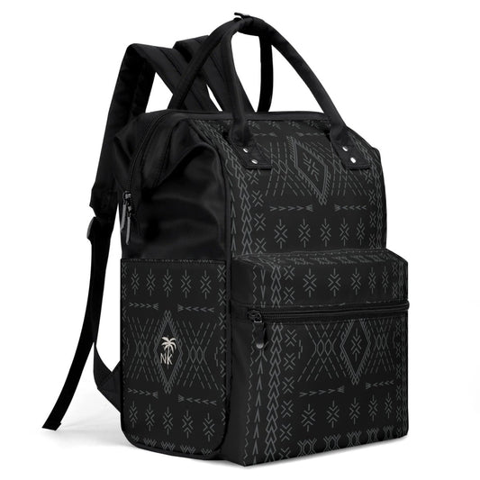Finau Baby Bag – Charcoal - Nesian Kulture