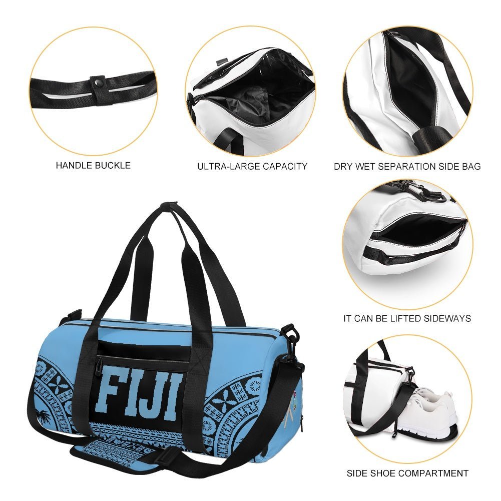 Kaiviti Fijian Version 2 Gym Bag - Nesian Kulture