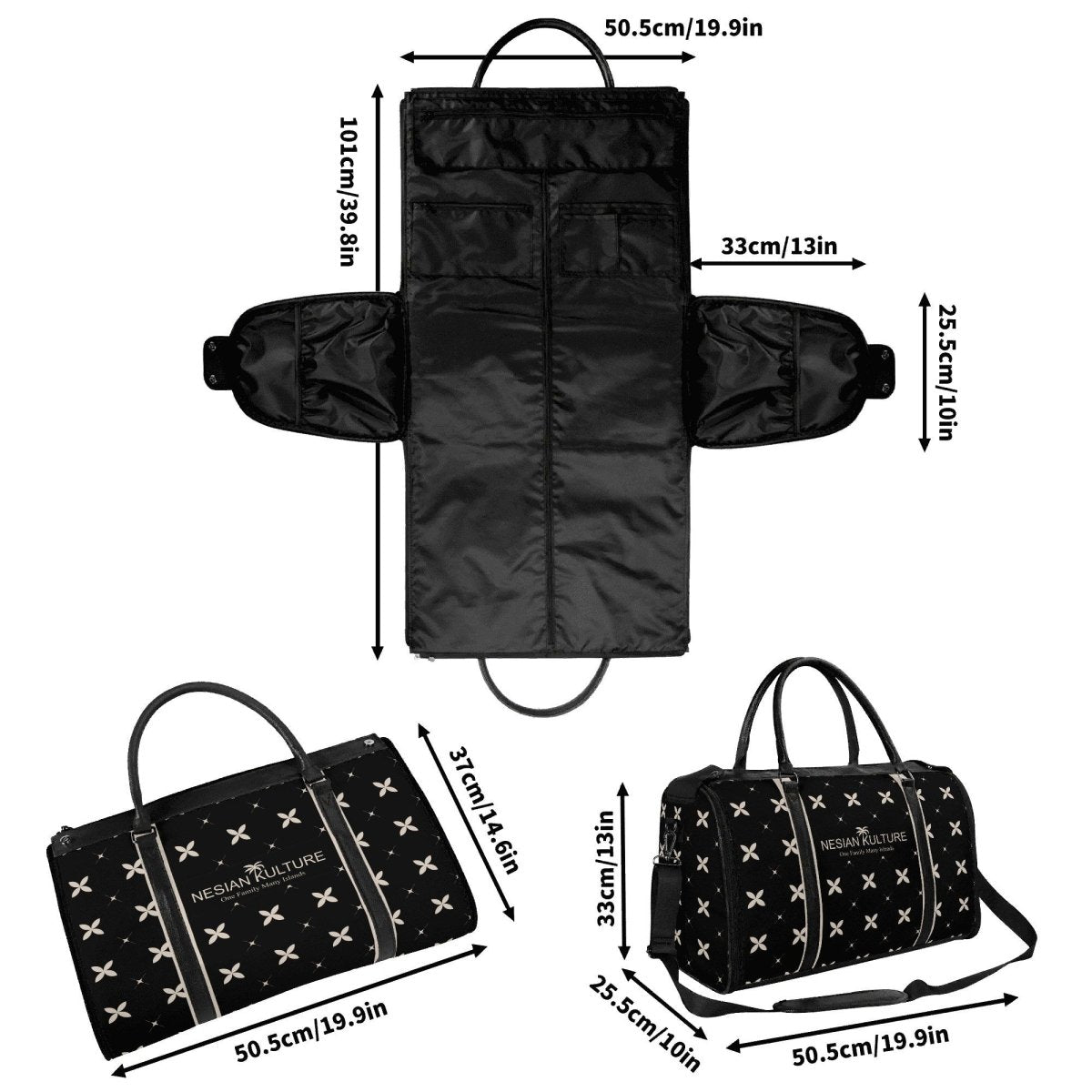 KALEA Foldable Travel Bag - Nesian Kulture