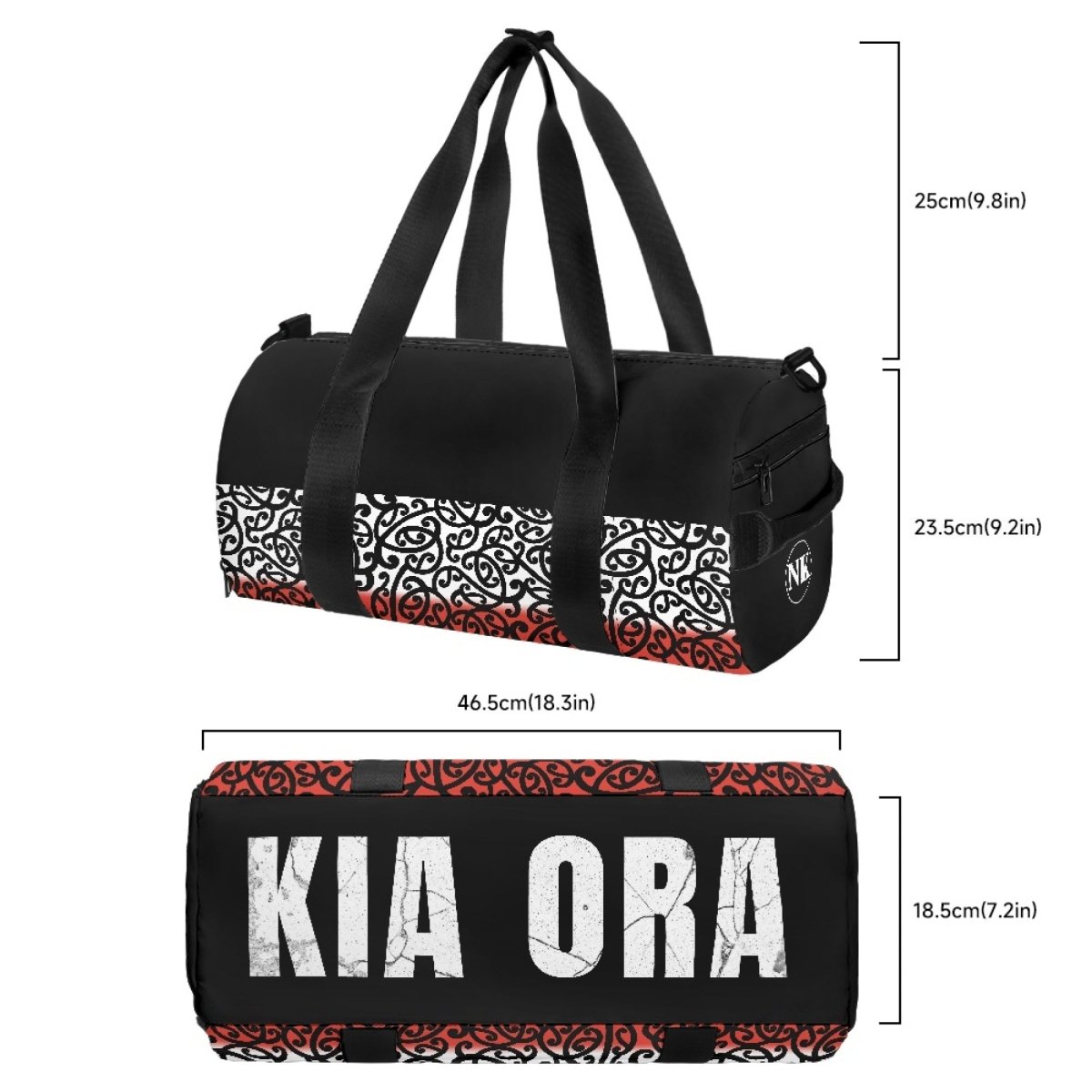 Kia Ora Maori Gym Bag - Nesian Kulture