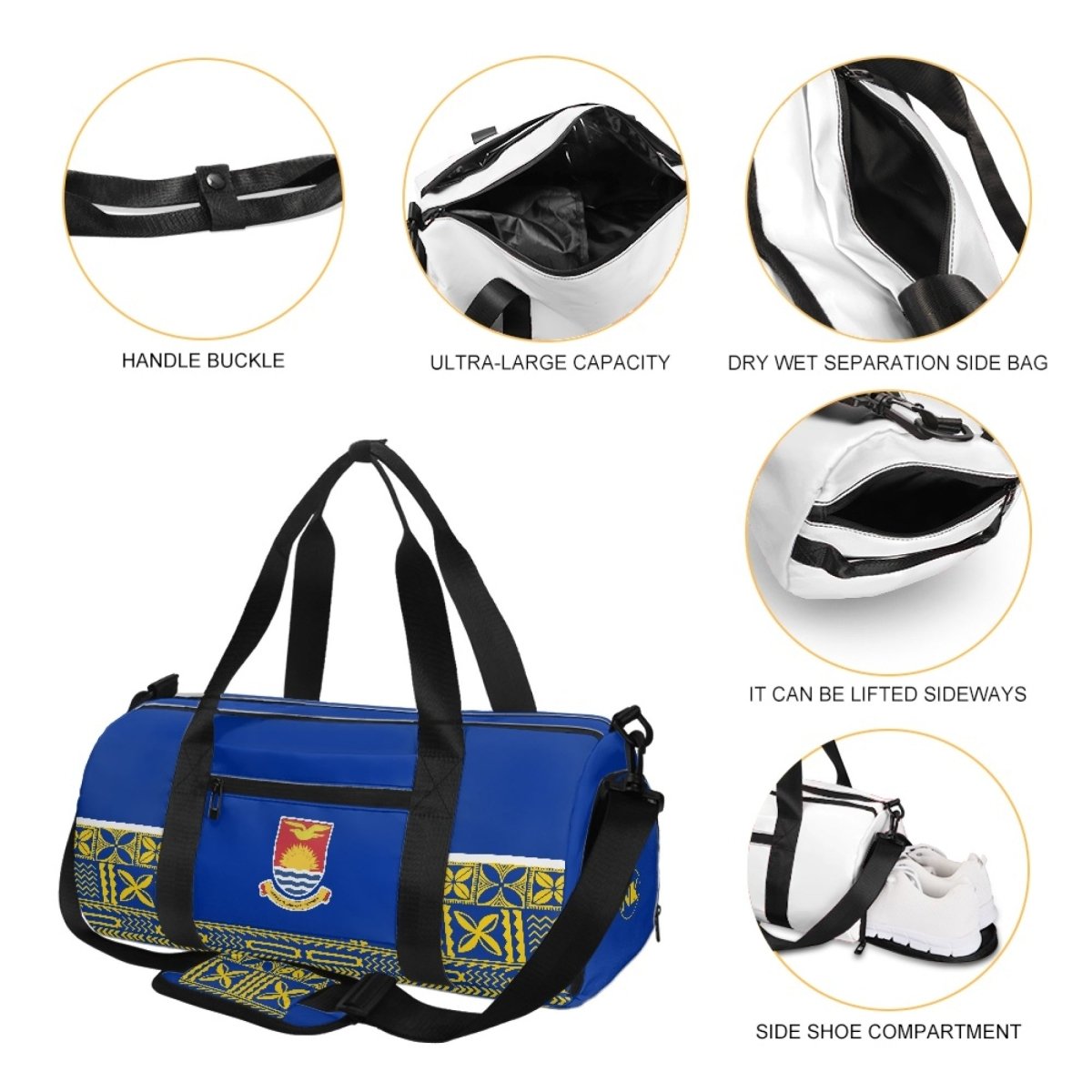 Kiribati Performance Gym Bag - Nesian Kulture