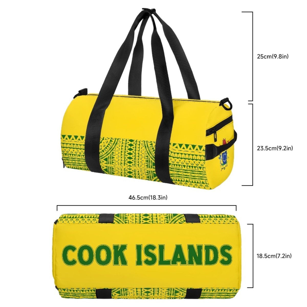 Kuki Airani Cook Islands Gym Bag - Nesian Kulture