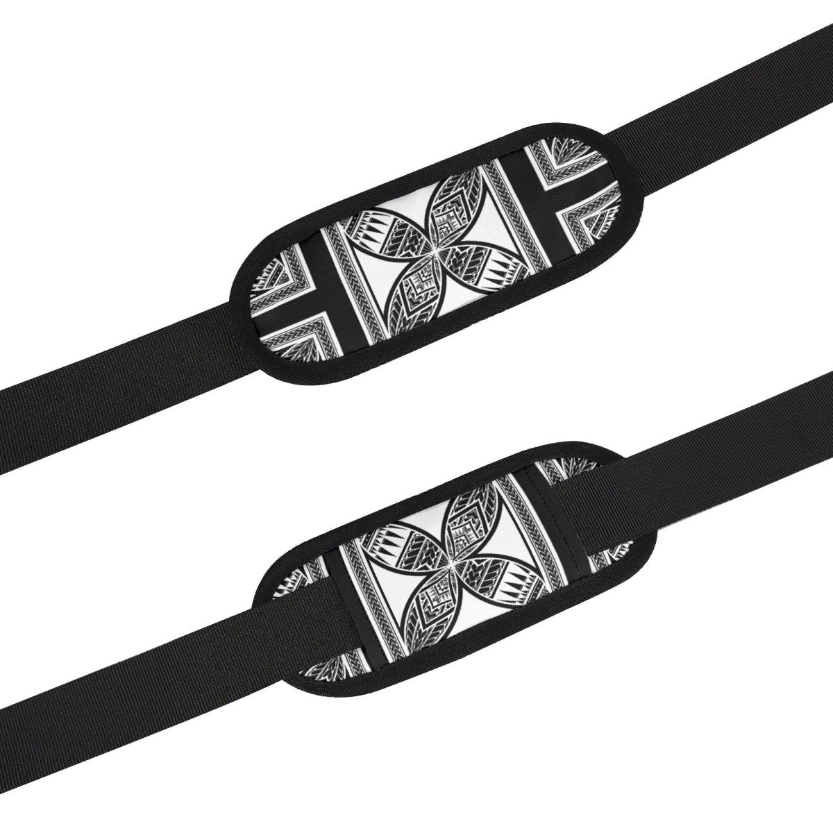 LEILANI Gym Bag – Black & White | Pacific Island Design - Nesian Kulture