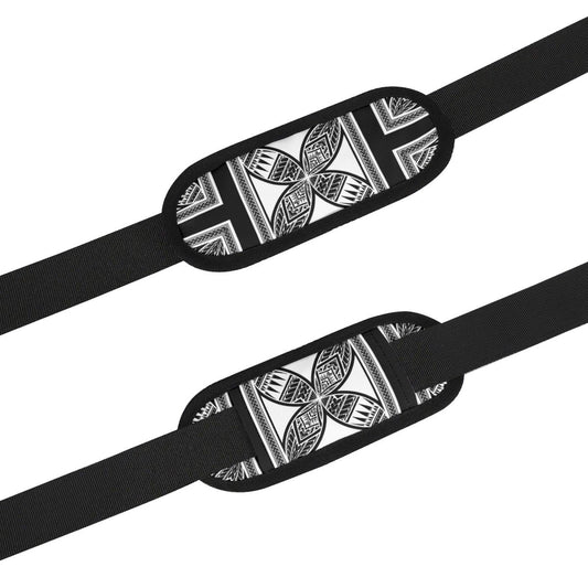 LEILANI Gym Bag – Black & White | Pacific Island Design - Nesian Kulture