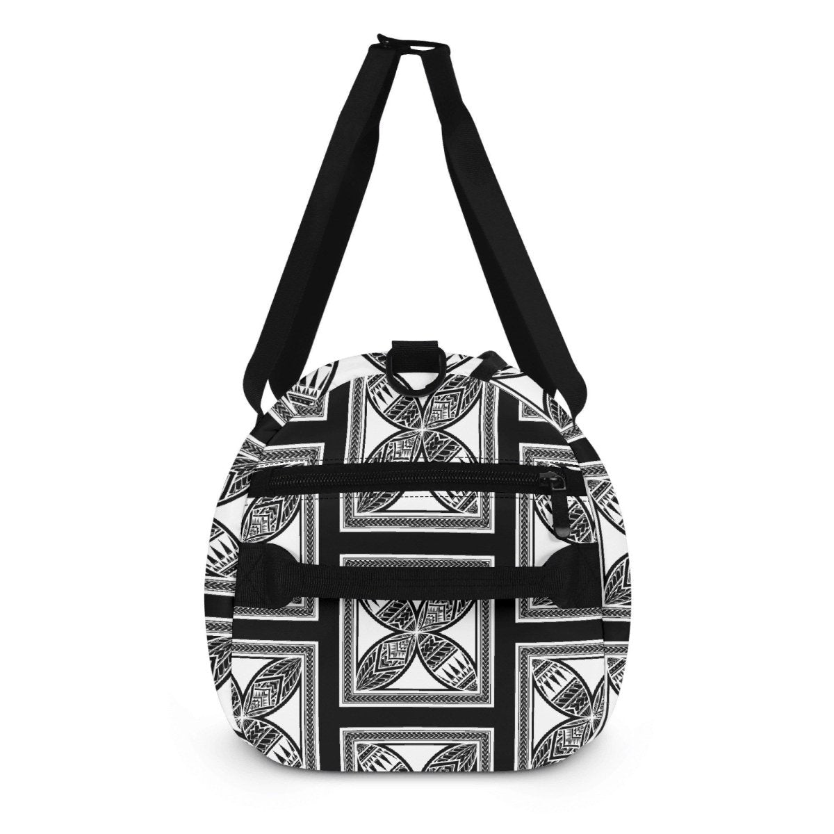 LEILANI Gym Bag – Black & White | Pacific Island Design - Nesian Kulture