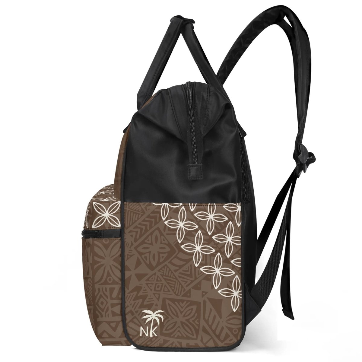 Lona Baby Bag – Mocha | Premium Baby Bag for Mothers - Nesian Kulture