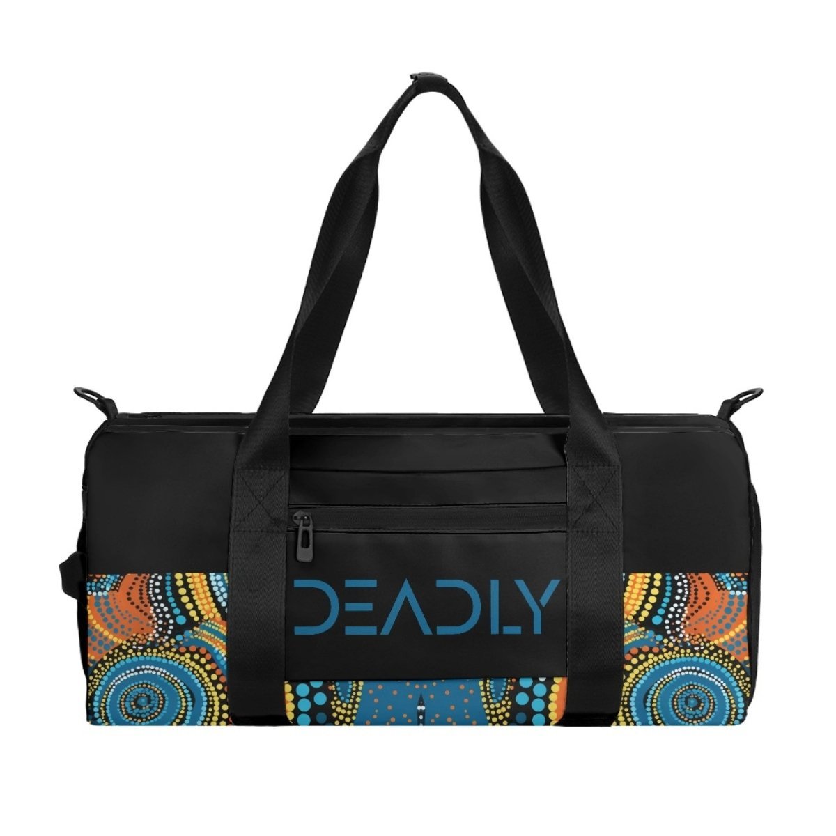 Malia Deadly Aboriginal Gym Bag - Nesian Kulture