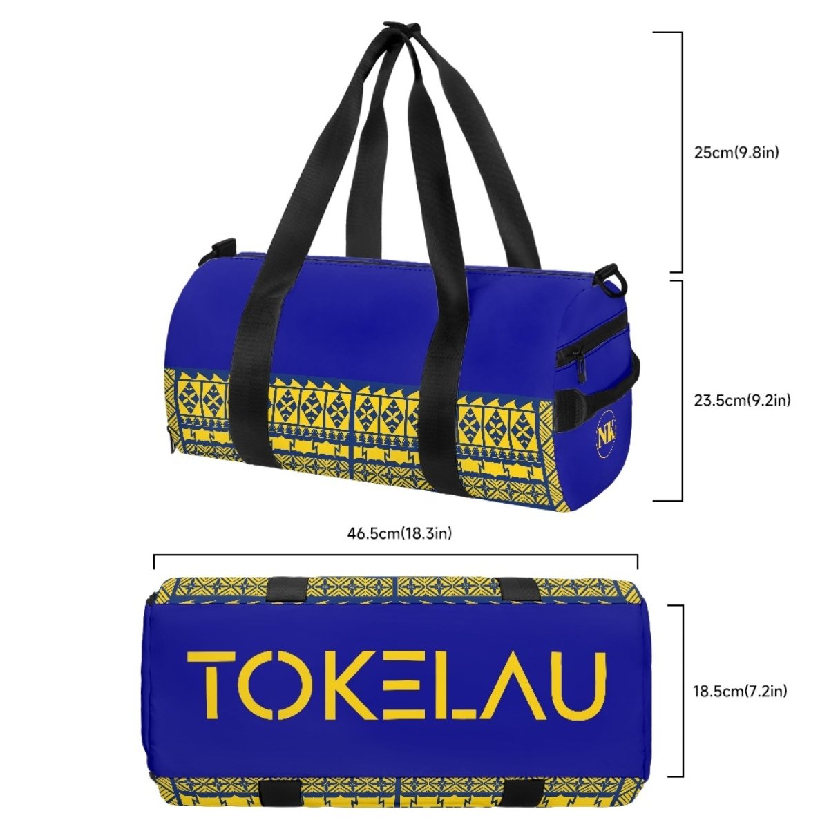 Malo NI! Tokelau Performance Gym Bag - Nesian Kulture