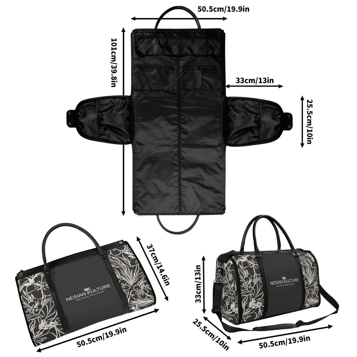 MANUIA Foldable Travel Bag - Nesian Kulture