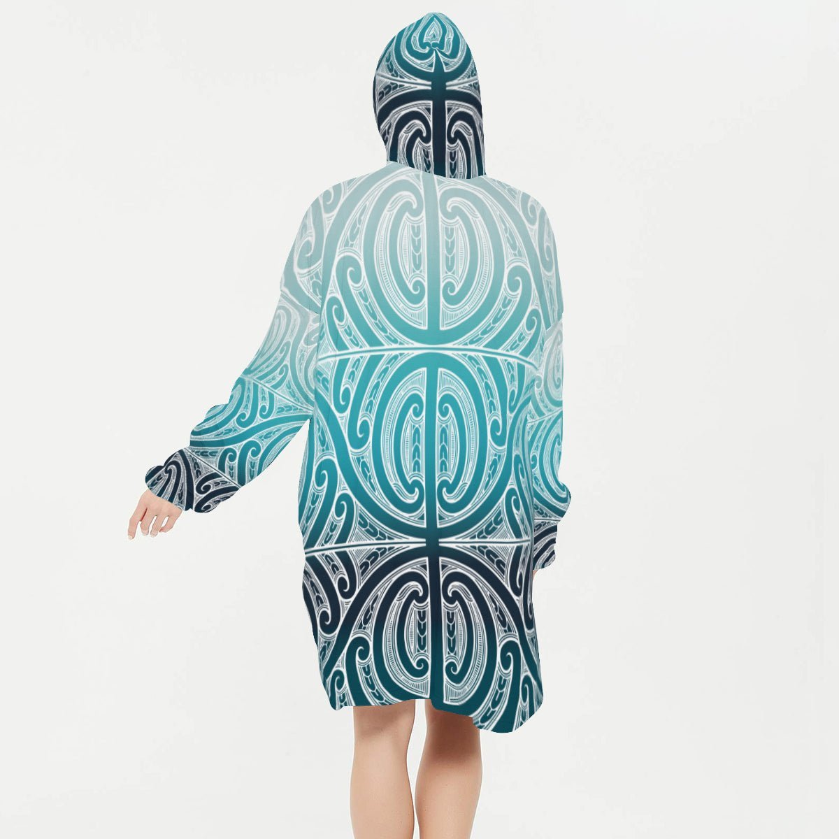 Maori Snug Blanket Hoodie - Nesian Kulture